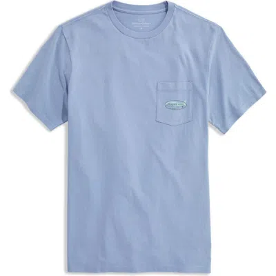 Vineyard Vines Fish Surf Icon Graphic T-shirt In Brack