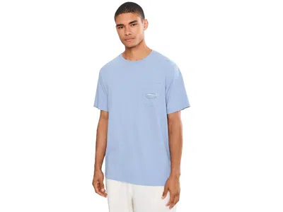 Vineyard Vines Fish Surf Icon Short-sleeve T-shirts Men's T Shirt Brackish Blue: Xl, Cotton
