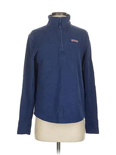 Pre-owned Vineyard Vines Fleece Jacket In Blue