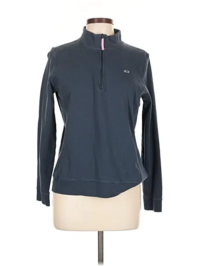 Pre-owned Vineyard Vines Fleece Jacket In Blue