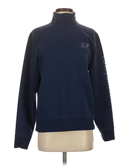 Pre-owned Vineyard Vines Fleece Jacket In Blue