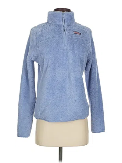 Pre-owned Vineyard Vines Fleece Jacket In Blue
