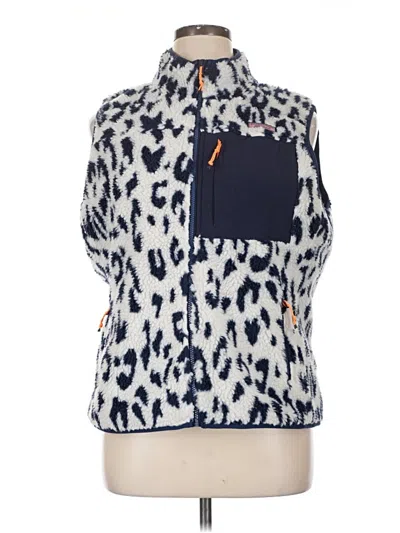 Pre-owned Vineyard Vines Fleece Jacket In Blue