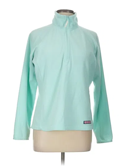 Pre-owned Vineyard Vines Fleece Jacket In Blue