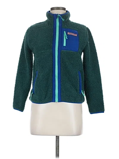 Pre-owned Vineyard Vines Fleece Jacket In Blue