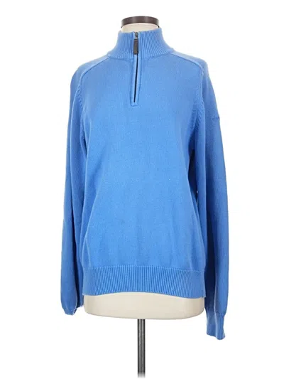 Pre-owned Vineyard Vines Fleece Jacket In Blue
