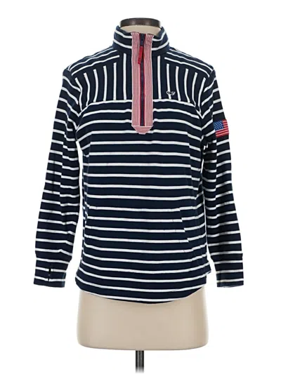 Pre-owned Vineyard Vines Fleece Jacket In Blue