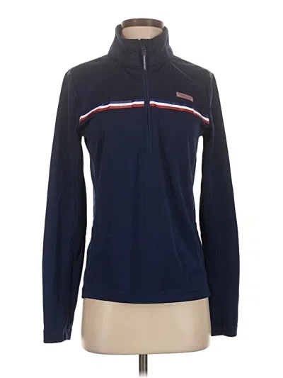 Pre-owned Vineyard Vines Fleece Jacket In Blue
