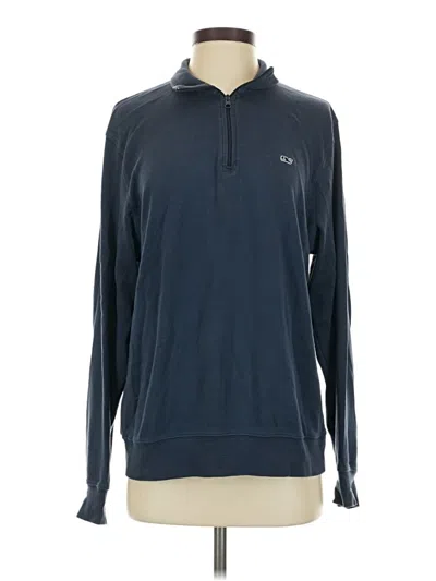 Pre-owned Vineyard Vines Fleece Jacket In Blue