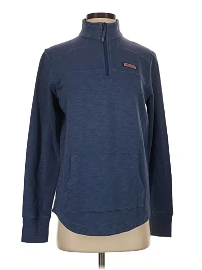 Pre-owned Vineyard Vines Fleece Jacket In Blue