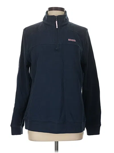 Pre-owned Vineyard Vines Fleece Jacket In Blue