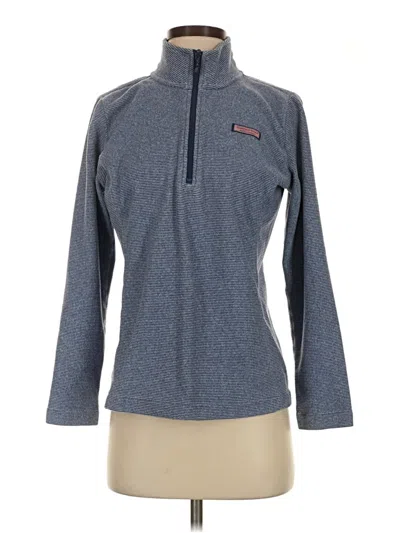 Pre-owned Vineyard Vines Fleece Jacket In Gray