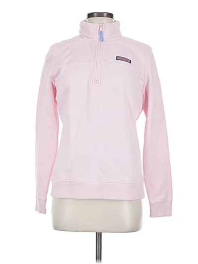Pre-owned Vineyard Vines Fleece Jacket In Pink