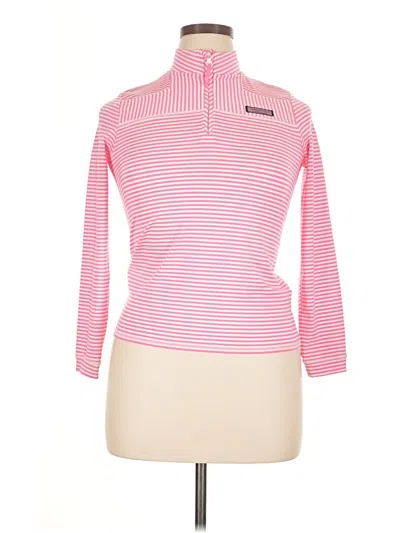 Pre-owned Vineyard Vines Fleece Jacket In Pink