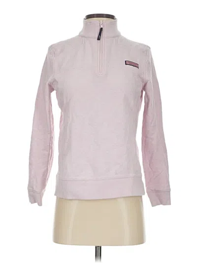Pre-owned Vineyard Vines Fleece Jacket In Pink