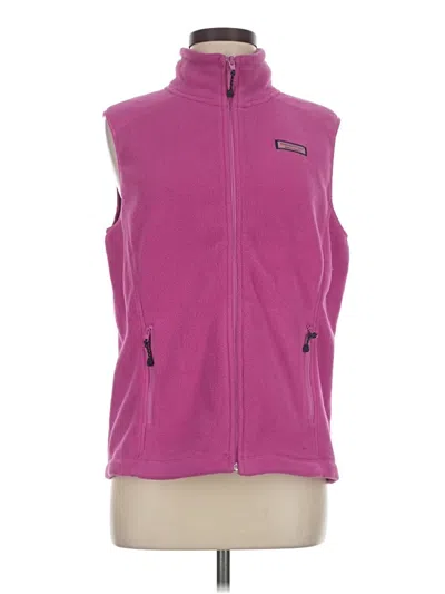 Pre-owned Vineyard Vines Fleece Jacket In Pink