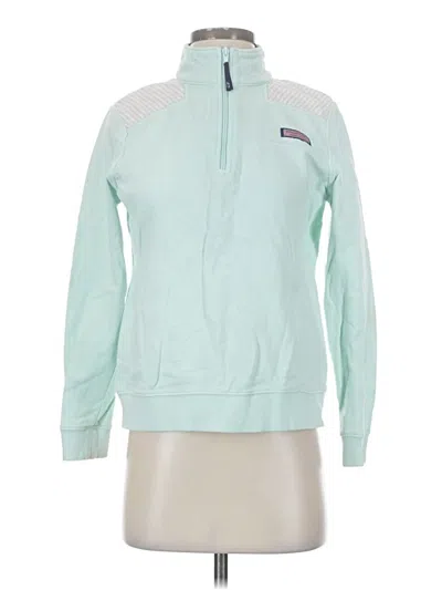 Pre-owned Vineyard Vines Fleece Jacket In Teal