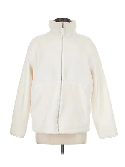Pre-owned Vineyard Vines Fleece Jacket In White