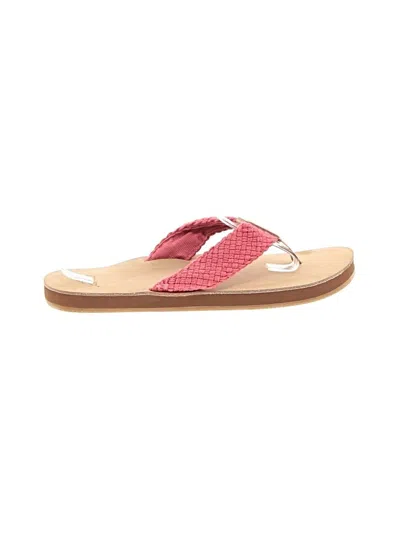 Pre-owned Vineyard Vines Flip Flops In Pink
