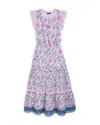 Vineyard Vines Flutter Sleeve Maxi Dress
