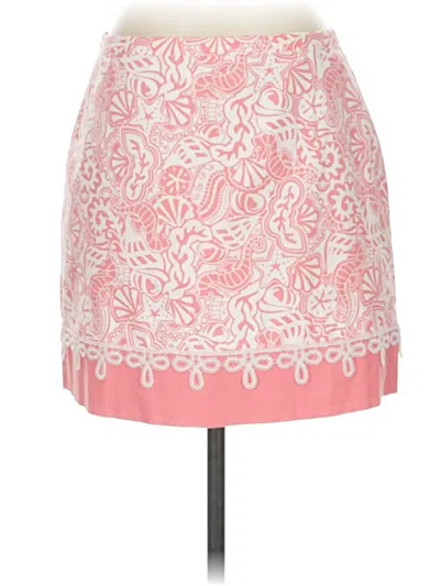Pre-owned Vineyard Vines Formal Skirt In Pink