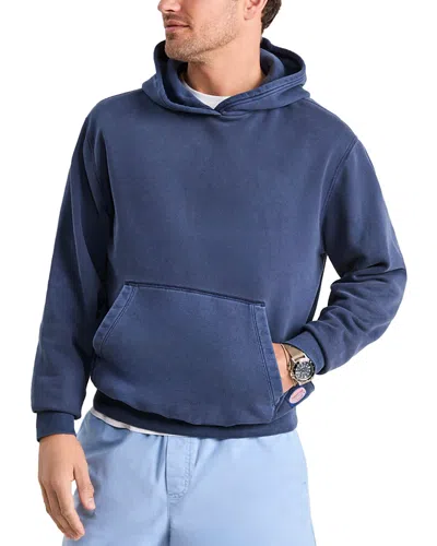 Vineyard Vines French Terry Pullover Hoodie In Nautical Navy
