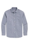 Vineyard Vines Gingham On-the-go Brrrº Button-up Shirt In Blue Blazr Plaid