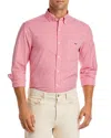 Vineyard Vines Gingham Regular Fit Shirt In Pink
