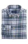Vineyard Vines Great Point Plaid Stretch Flannel Button Down Shirt In Multi