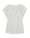 Vineyard Vines Harbor Flutter Sleeve Top