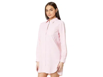 Vineyard Vines Harbor Popover Shirt Dress In Neutral