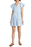 Vineyard Vines Harbor Dress In Seersucker-jake Blue