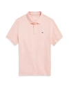 Vineyard Vines Heritage Pique Polo Shirt In C407 Pink