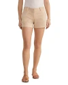Vineyard Vines Herringbone Stretch Cotton Shorts In Sand