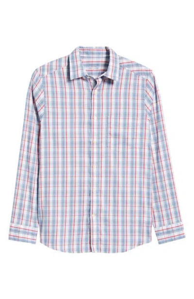 Vineyard Vines Higgs Beach Plaid Performance Button-up Shirt In Multi
