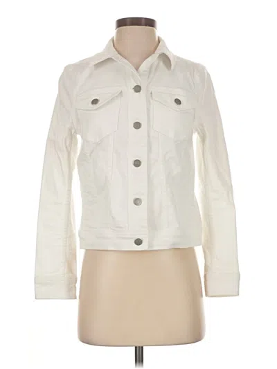 Pre-owned Vineyard Vines Jacket In Ivory