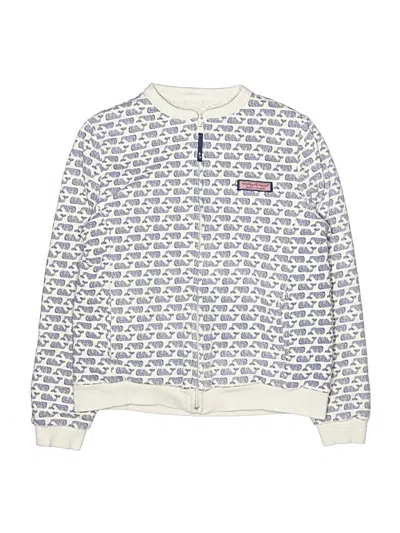 Pre-owned Vineyard Vines Kids' Jacket In White