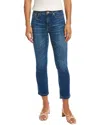 Vineyard Vines Jamie High-rise Straight Crop Jean In Blue