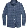 Vineyard Vines Kendrick Plaid Tech Twill Button-up Shirt In Blue