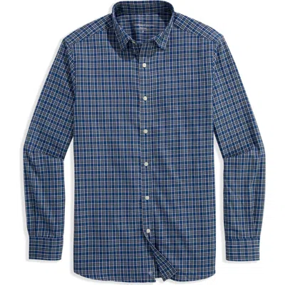 Vineyard Vines Kendrick Plaid Tech Twill Button-up Shirt In Blue