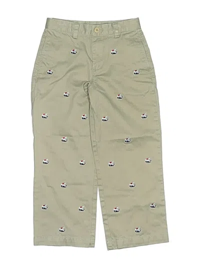 Pre-owned Vineyard Vines Kids' Khaki Pant In Green