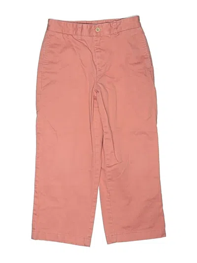 Pre-owned Vineyard Vines Kids' Khaki Pant In Pink