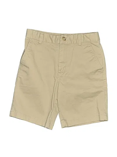 Pre-owned Vineyard Vines Kids' Khaki Shorts In Brown