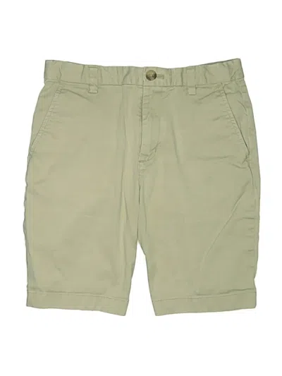 Pre-owned Vineyard Vines Kids' Khaki Shorts In Green