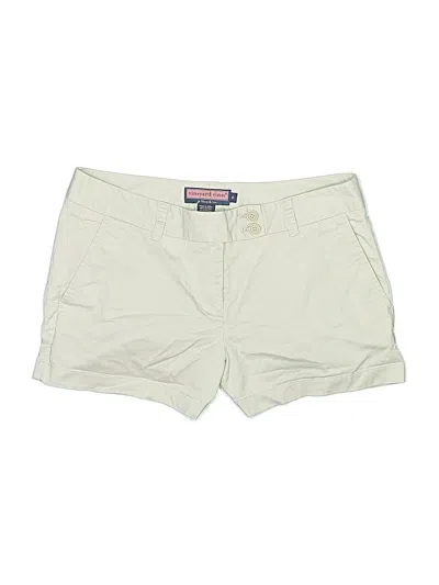 Pre-owned Vineyard Vines Khaki Shorts In Ivory