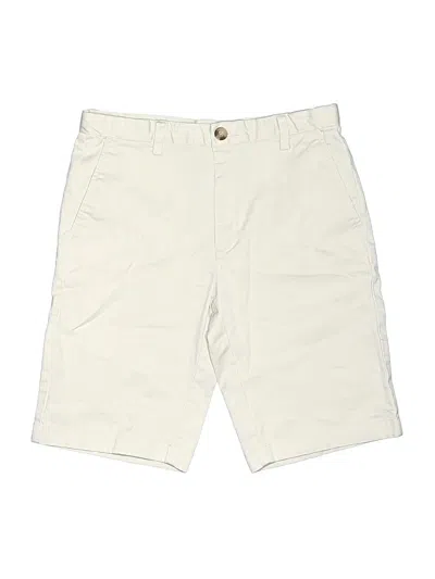 Pre-owned Vineyard Vines Kids' Khaki Shorts In Ivory