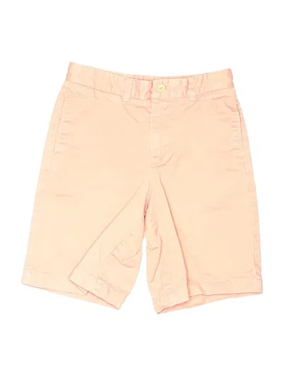 Pre-owned Vineyard Vines Kids' Khaki Shorts In Orange
