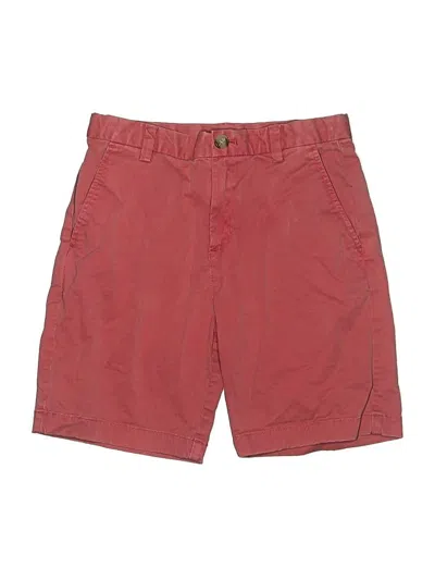 Pre-owned Vineyard Vines Kids' Khaki Shorts In Red