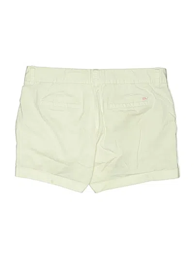 Pre-owned Vineyard Vines Khaki Shorts In White