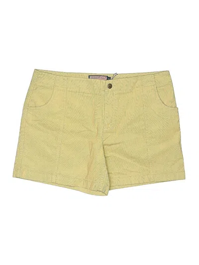 Pre-owned Vineyard Vines Khaki Shorts In Yellow